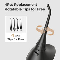 Portable Cordless Water Flosser and Electric Toothbrush Set