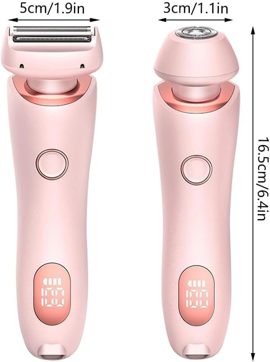 2-in-1 Painless Electric Body and Facial Hair Remover - 16