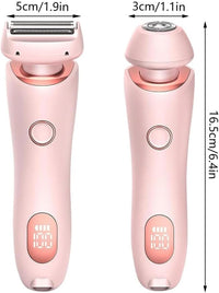 2-in-1 Painless Electric Body and Facial Hair Remover