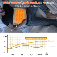 USB Electric Heating Pad for Pain Relief and Cramps
