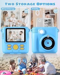 Instant Print Camera for Kids