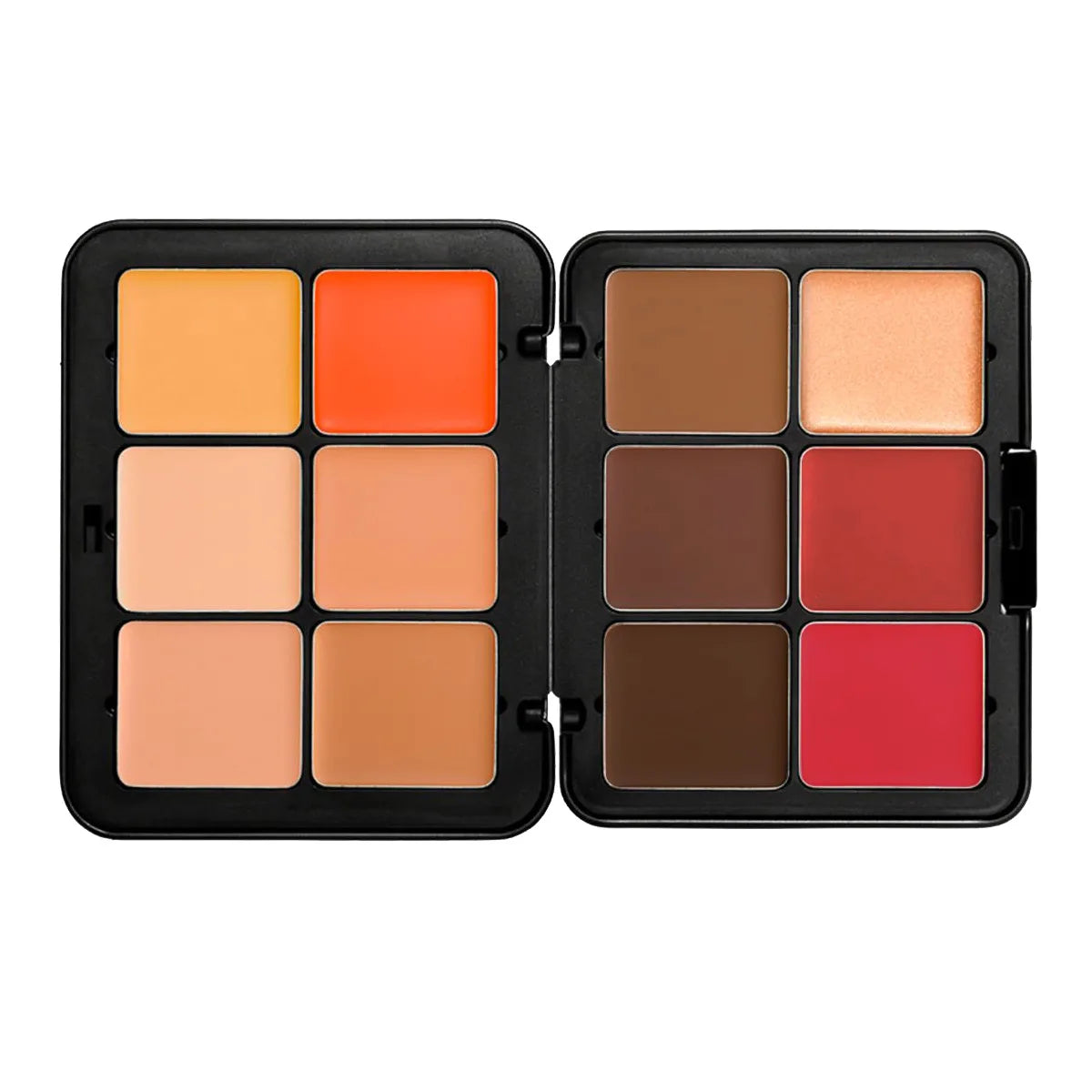 12-Color Creamy Blush and Contour Palette - 32