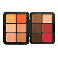 12-Color Creamy Blush and Contour Palette