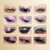 16-Color Shimmer and Matte Eyeshadow Palette
