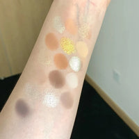 16-Color Shimmer and Matte Eyeshadow Palette