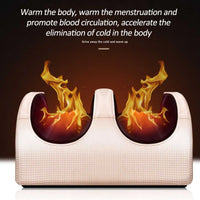 Electric Heated Foot Massager with Kneading and Vibration