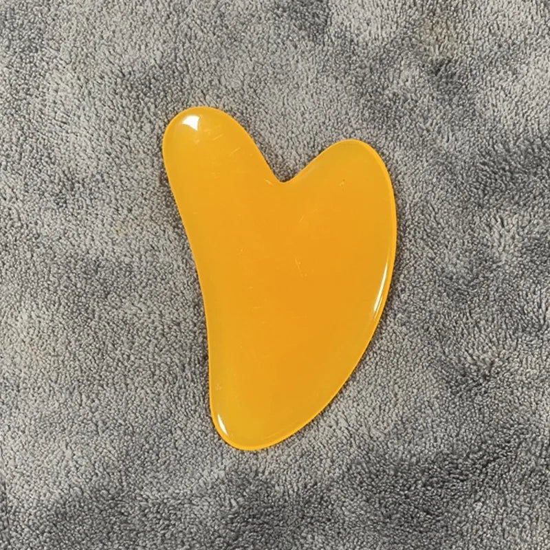 Natural Gua Sha Massage Stone for Facial Sculpting and Skin Care - 18