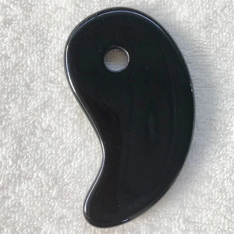 Natural Gua Sha Massage Stone for Facial Sculpting and Skin Care - 27