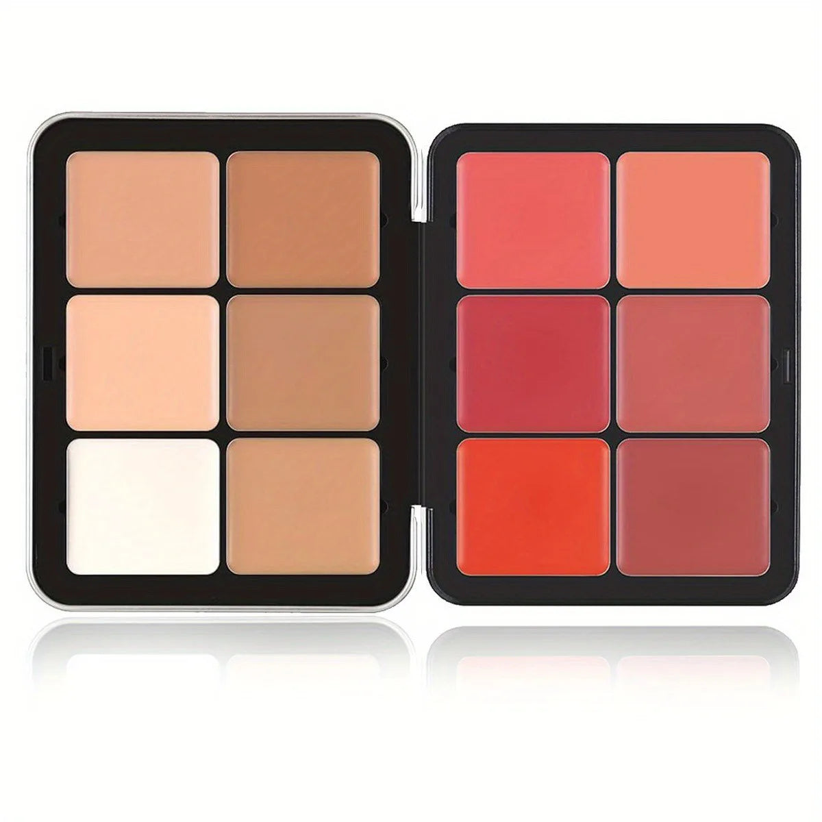 12-Color Creamy Blush and Contour Palette - 31