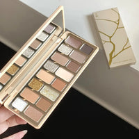 16-Color Shimmer and Matte Eyeshadow Palette