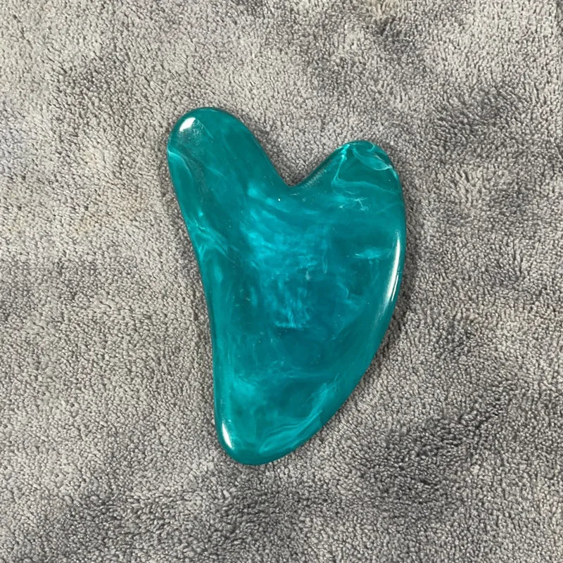 Natural Gua Sha Massage Stone for Facial Sculpting and Skin Care - 21