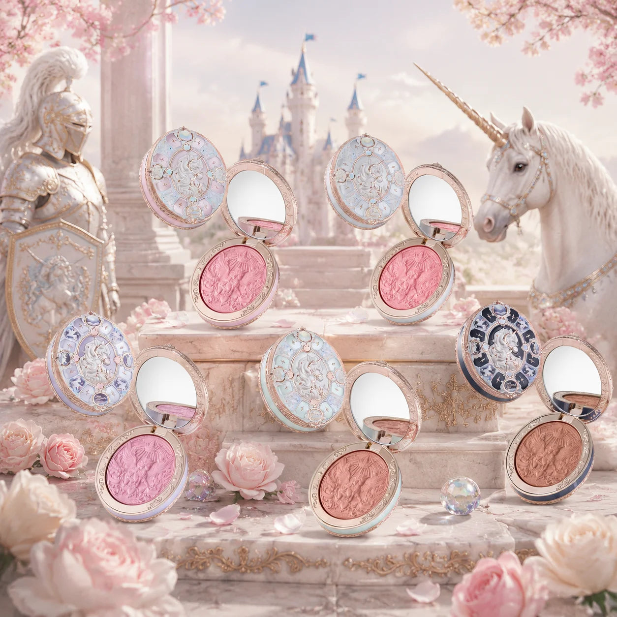 Satin Glow Powder Blush with Radiant Finish - 1