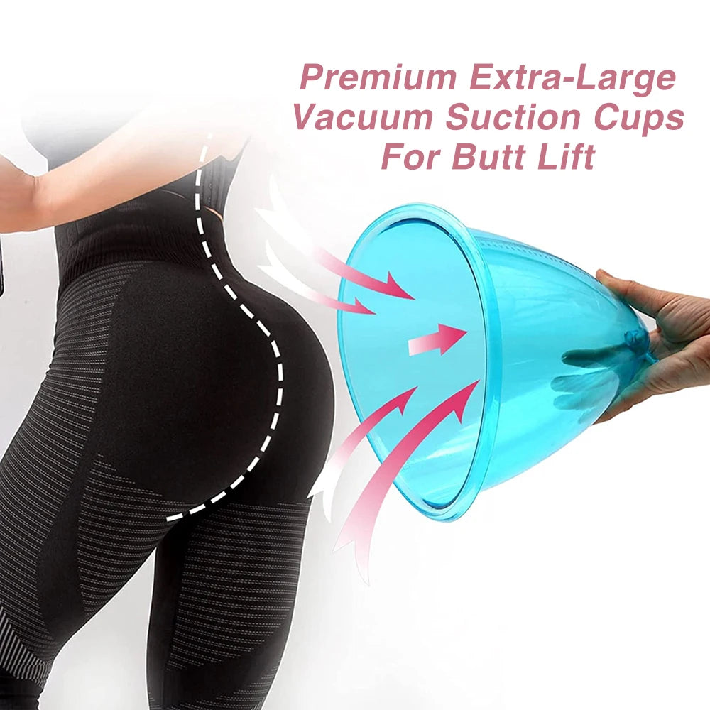 Vacuum Suction Cups for Breast and Buttock Lifting - 12