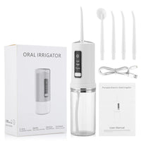 Portable Cordless Water Flosser for Deep Teeth Cleaning