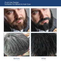 Instant Black Beard and Hair Dye Shampoo