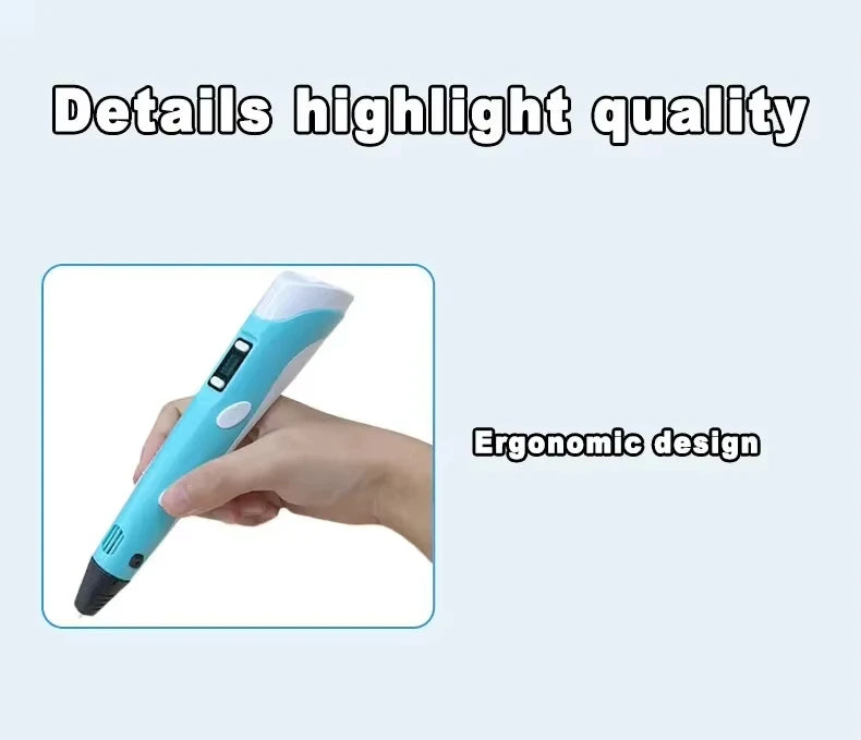 3D Printing Pen for Kids Creative Drawing - 11