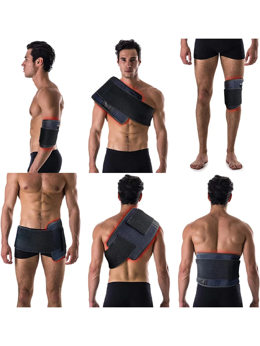 Portable Red & Infrared Light Therapy Recovery Wrap - 9