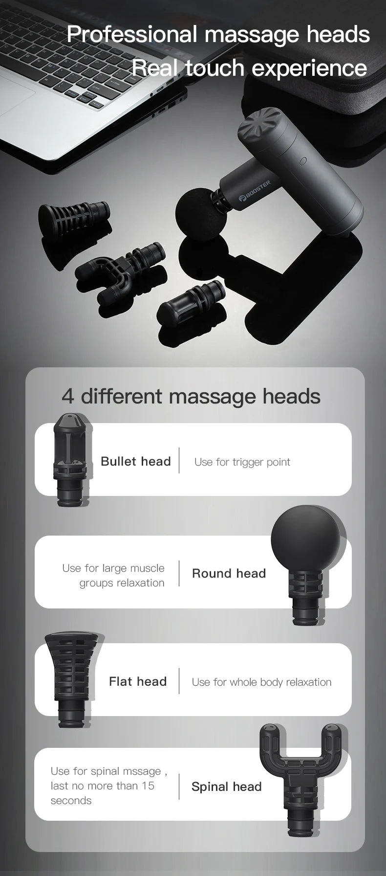 Portable Mini Percussion Massage Gun for Muscle Recovery - 13