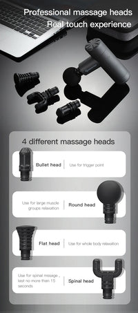 Portable Mini Percussion Massage Gun for Muscle Recovery