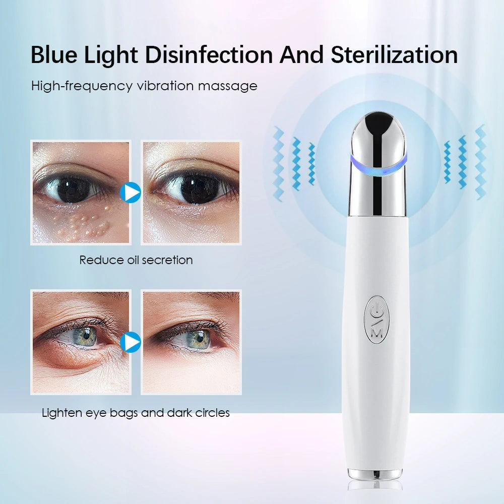 3-in-1 LED Eye Massager for Dark Circles and Puffiness - 9