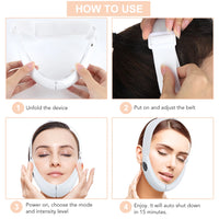 LED Photon Therapy V-Line Face Lifting Massager