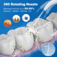 Portable Cordless Water Flosser for Deep Teeth Cleaning