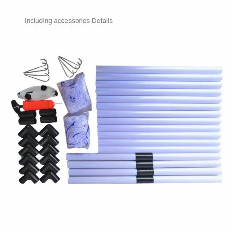 Portable Kids Soccer Goal Set for Indoor and Outdoor Play - 17