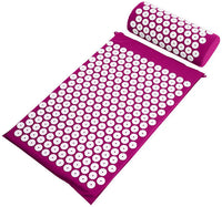 Acupressure Mat and Pillow Set for Back Pain Relief