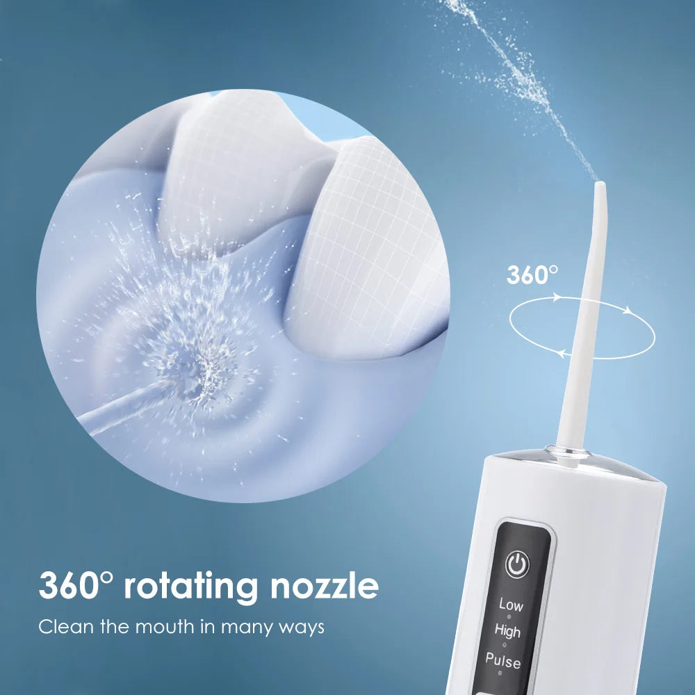 Portable Cordless Water Flosser for Deep Teeth Cleaning - 12