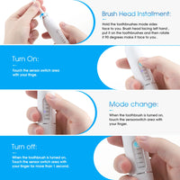 Portable Sonic Teeth Tartar Remover and Whitening Tool