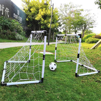 Portable Kids Soccer Goal Set for Indoor and Outdoor Play