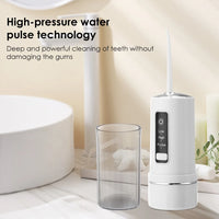 Portable Cordless Water Flosser for Deep Teeth Cleaning