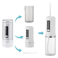 Portable Cordless Water Flosser for Deep Teeth Cleaning