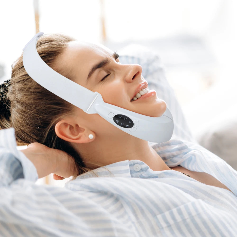 LED Photon Therapy V-Line Face Lifting Massager - 8