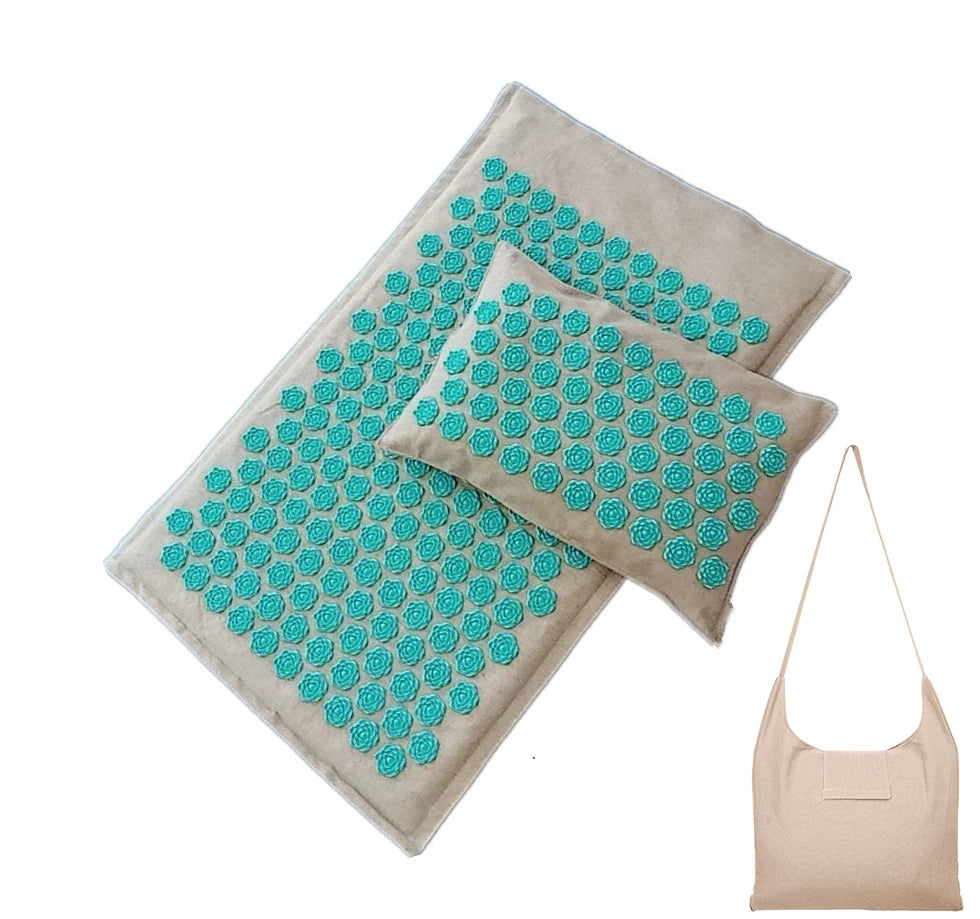 Acupressure Massage Mat and Pillow Set for Muscle Relief - 20