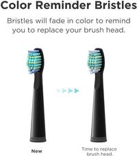 Sonic Electric Toothbrush with Travel Case and Replacement Heads