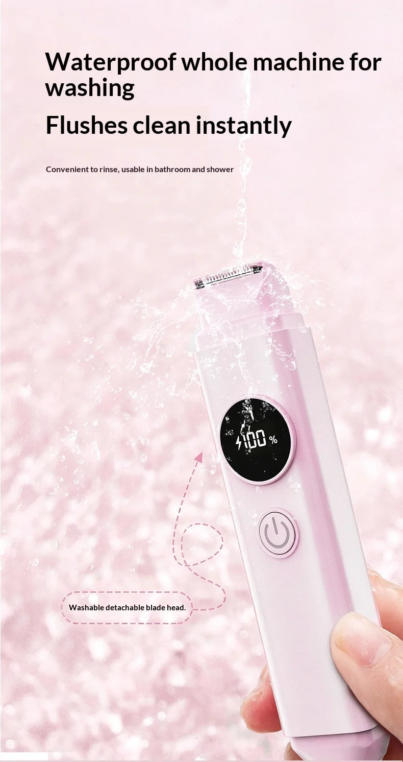 2-in-1 Painless Electric Hair Remover for Face and Body - 20