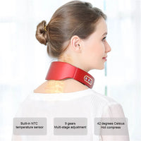 Electric Pulse Neck and Shoulder Massager for Pain Relief