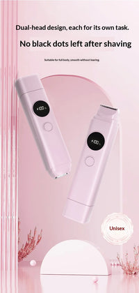 2-in-1 Painless Electric Hair Remover for Face and Body