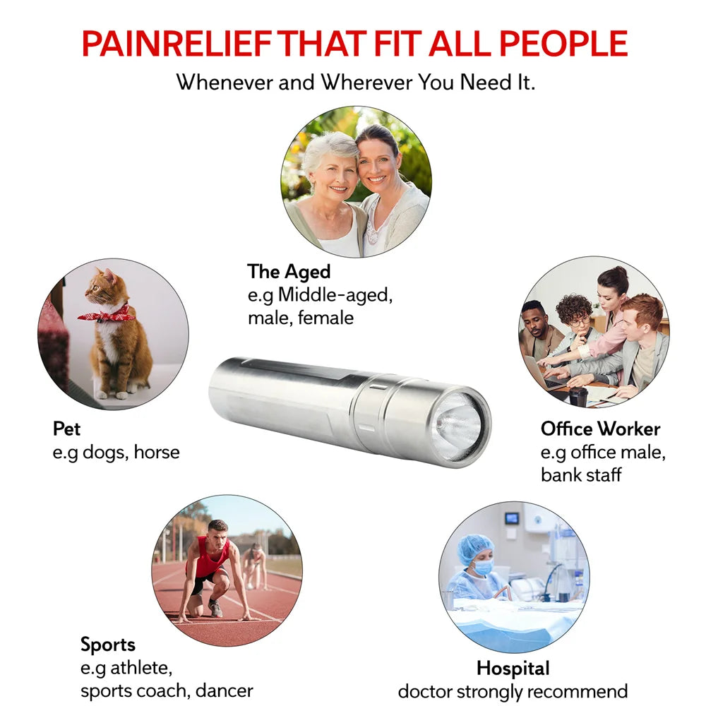 Portable Red Light Therapy Device for Pain Relief and Skin Care - 4