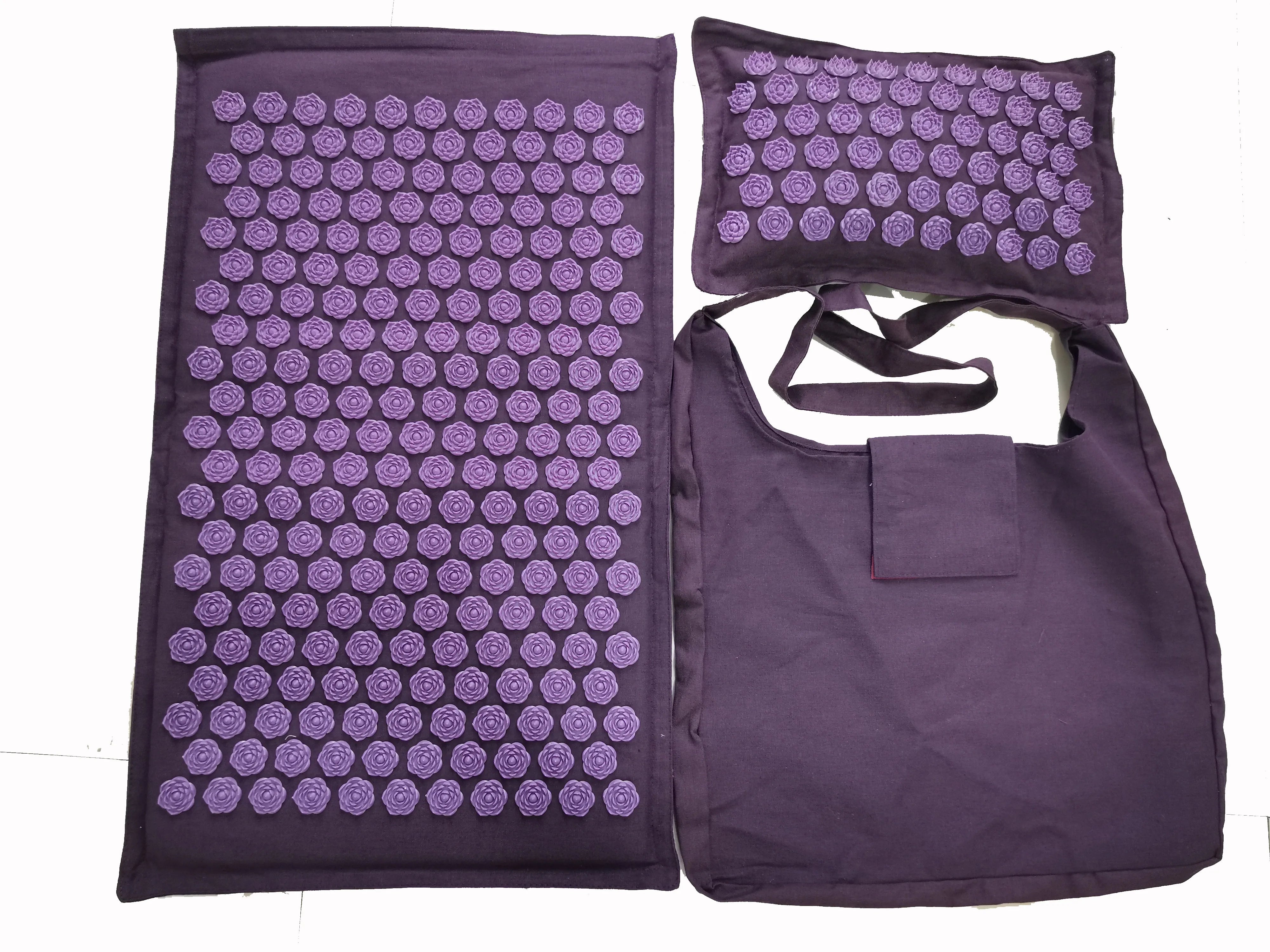 Acupressure Massage Mat and Pillow Set for Muscle Relief - 22