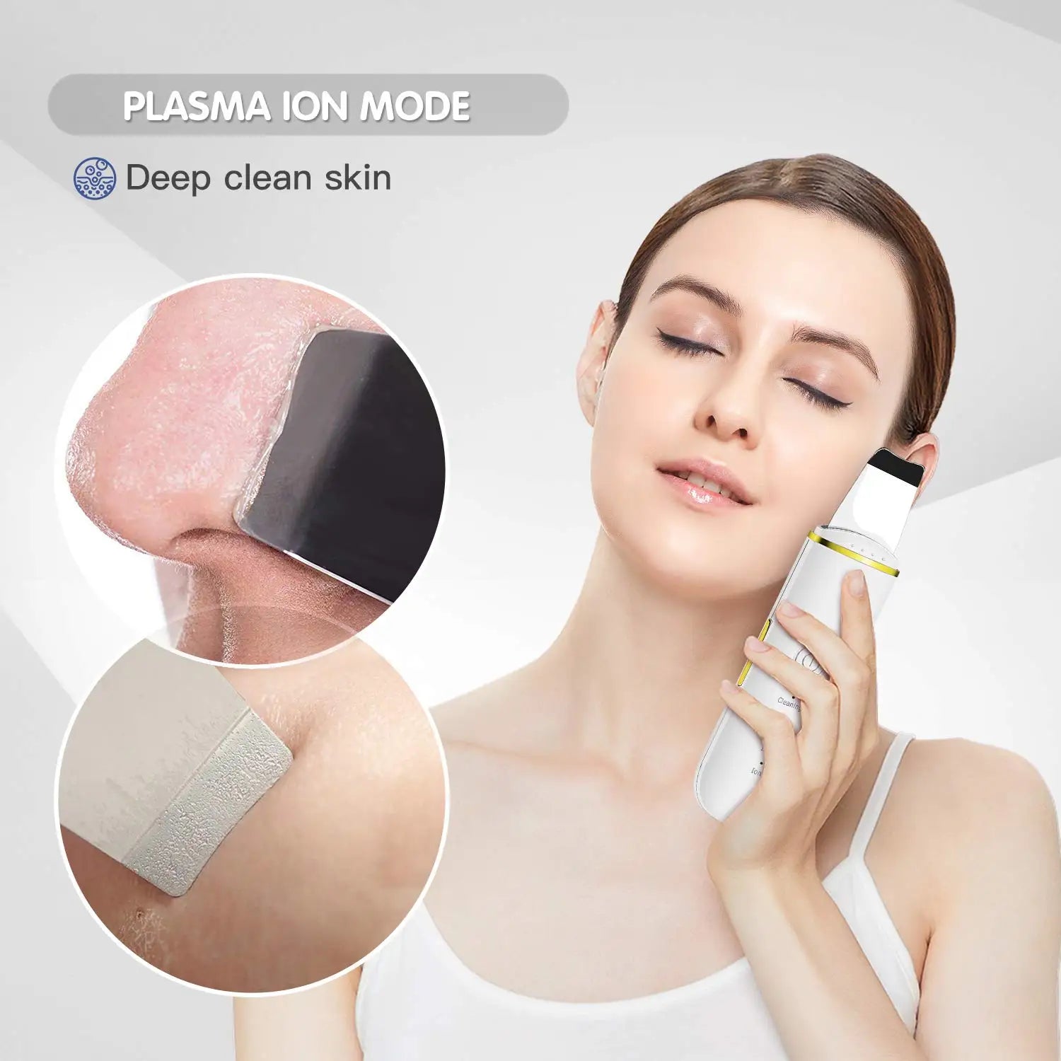 Ultrasonic Facial Skin Scrubber and Pore Cleaner - 8