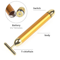 24k Gold Vibrating Facial Slimming and Firming Beauty Bar