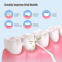 Portable Sonic Teeth Tartar Remover and Whitening Tool