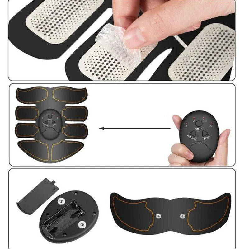 Wireless EMS Muscle Stimulator for Toning and Fitness - 3