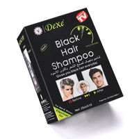 Instant Herbal Black Hair Dye Shampoo