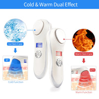 Hot & Cold Facial Vibration Massager for Skin Tightening
