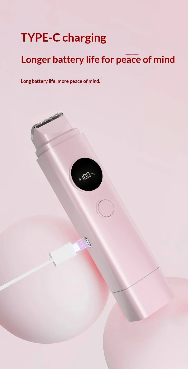 2-in-1 Painless Electric Hair Remover for Face and Body - 21