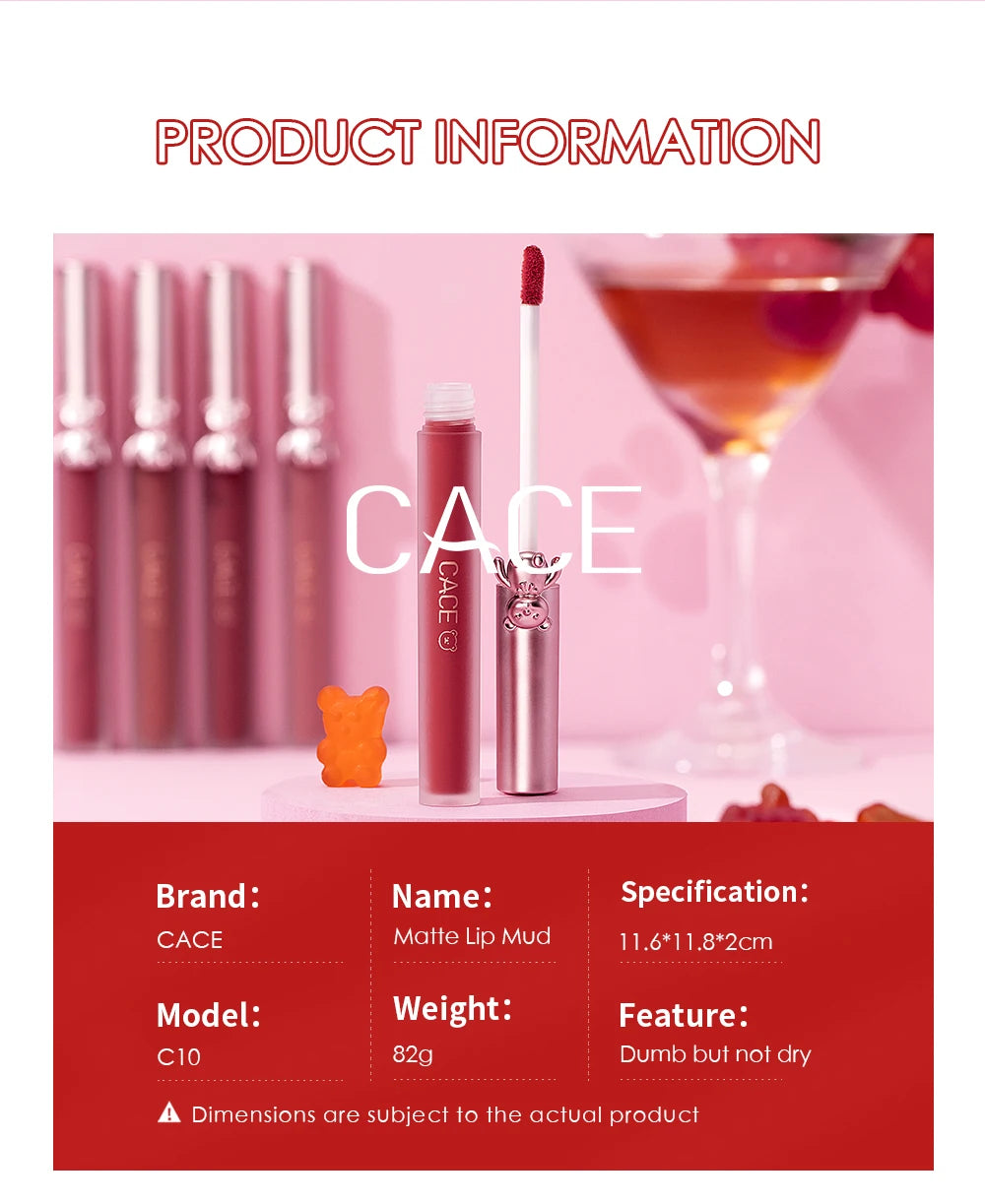 Matte Velvet Liquid Lipstick Set - 20