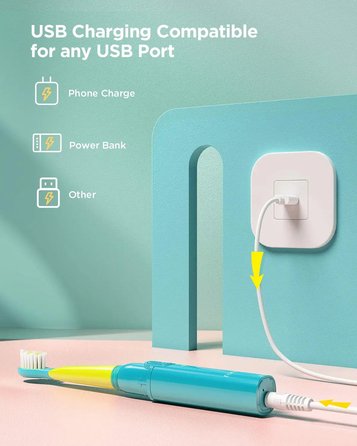 Rechargeable Sonic Electric Toothbrush for Family - 23